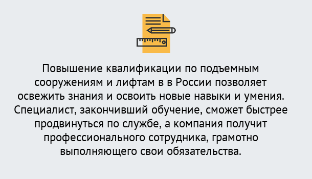 Почему нужно обратиться к нам? Нягань Дистанционное повышение квалификации по подъемным сооружениям и лифтам в Нягань