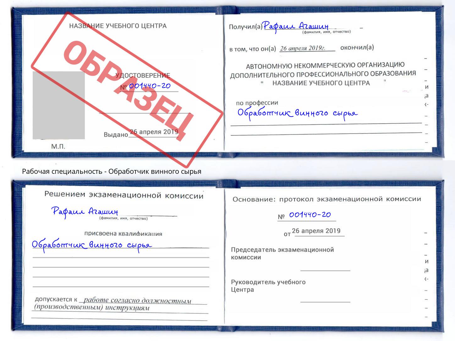 Обработчик винного сырья Нягань